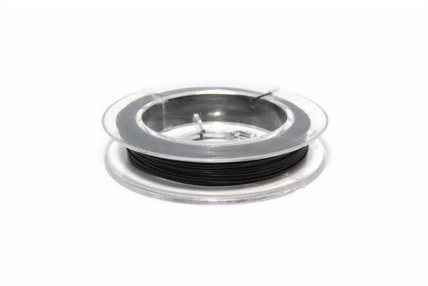 Sarma din otel siliconata, 0.45 mm, neagra