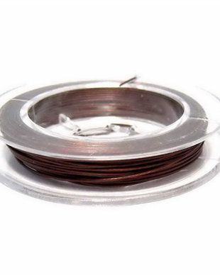 Sarma din otel siliconata, 0.45 mm, maro