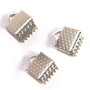 Capat sirag, platina, 8x6 mm (200 de bucati)