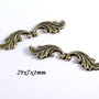 6126 - Charms / accesoriu, aliaj metalic bronz