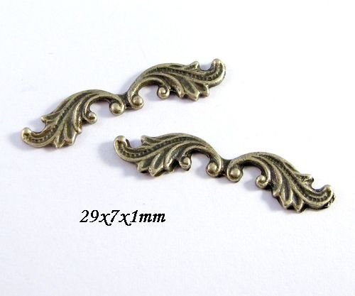6126 - Charms / accesoriu, aliaj metalic bronz
