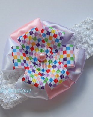 Bentita tutu cu patratele colorate