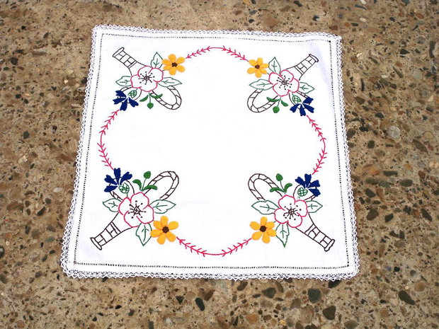 Broderie cu flori