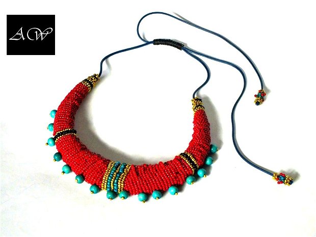 Colier Exotic Style  SABEH by EXOTIC AFRICAN JEWELRY COLLECTION