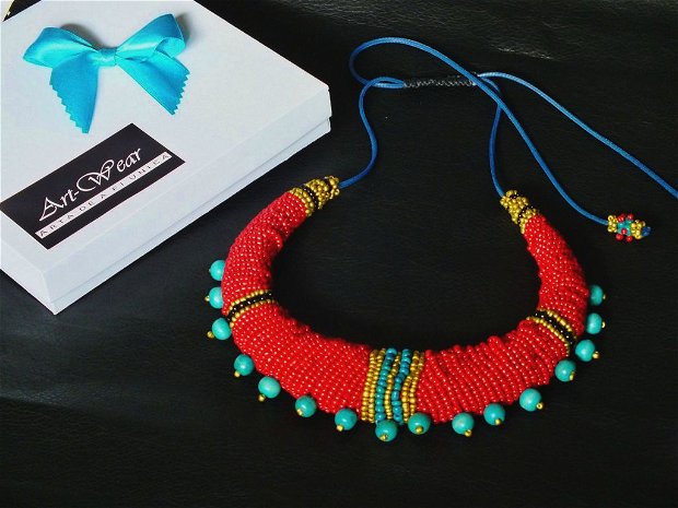 Colier Exotic Style  SABEH by EXOTIC AFRICAN JEWELRY COLLECTION