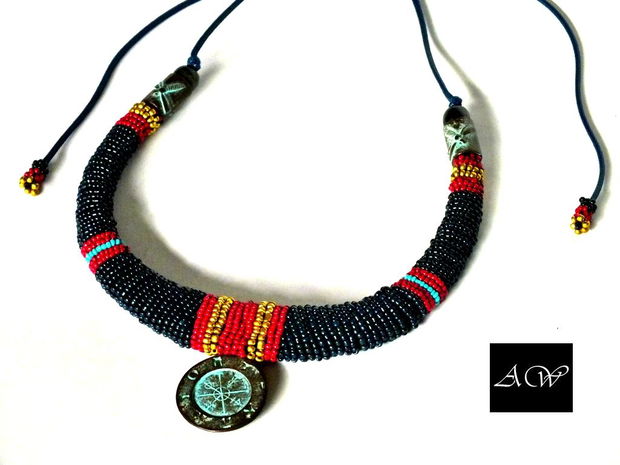 Colier Exotic Style – HIBAH by EXOTIC AFRICAN JEWELRY COLLECTION