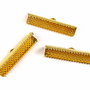Capat sirag, 25x8 mm, auriu