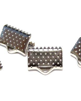 Capat sirag, 10x8 mm, platina