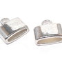 Terminatii sirag, 11.5x10 mm, argintiu antichizat