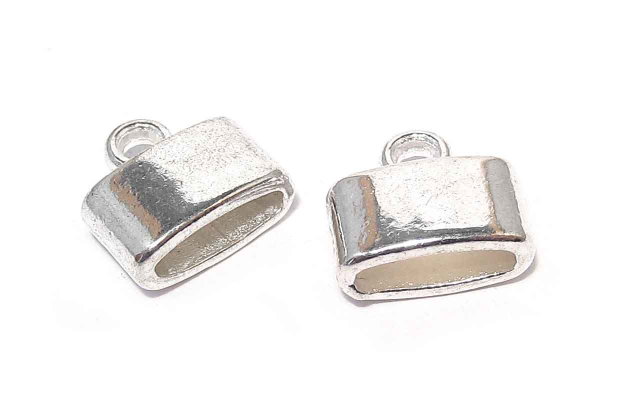 Terminatii sirag, 11.5x10 mm, argintii