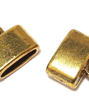 Terminatii sirag, 11.5x10 mm, auriu antichizat