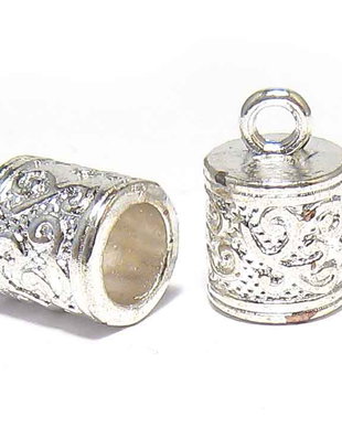 Terminatii sirag, 8.5x13 mm, argintii