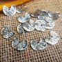 1b Charm,frunza lotus garavata 15x12mm (SALAK 093 )
