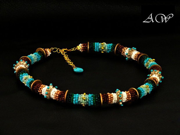 Colier Exotic Style – TAYTEN by EXOTIC AFRICAN JEWELRY COLLECTION