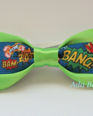 Mini papion "Bing/bang" verde crud