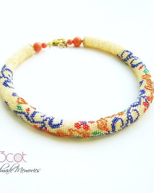 Colier handmade  Romantic Summer