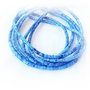 10b Tub sticla albastru  aprox 4x4mm (GSLAK 012)