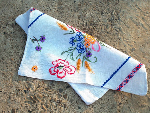 Broderie florala