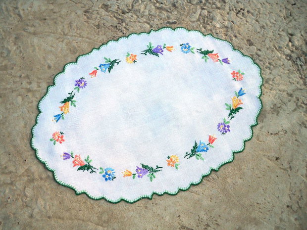 Broderie florala
