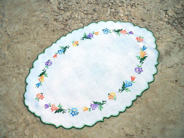 Broderie florala