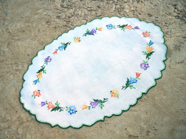 Broderie florala