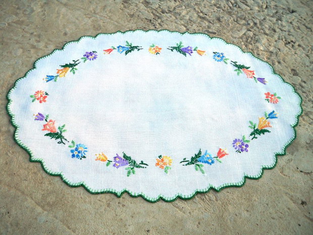 Broderie florala