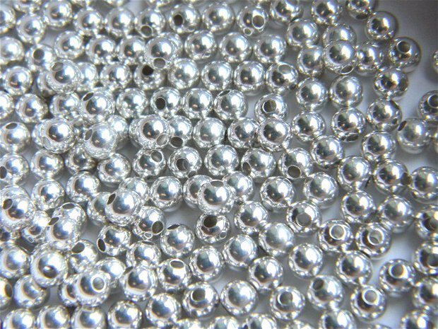 Margele argint 4,5 mm/1 buc.