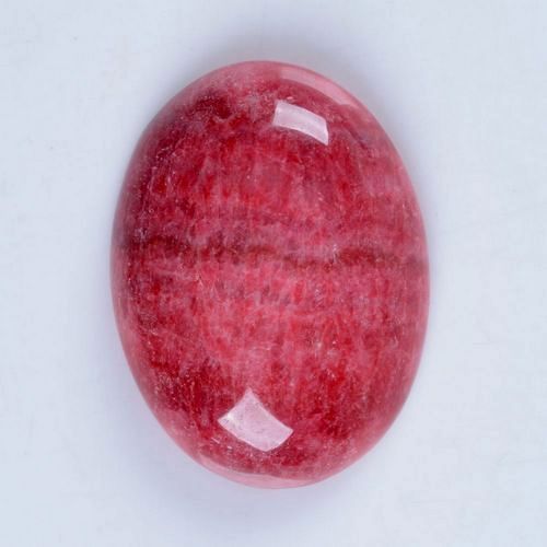 5899 - Cabochon, rodocrozit, oval, 40x30x10mm