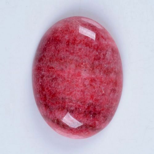 5900 - Cabochon, rodocrozit, oval, 40x30x10mm