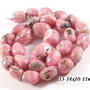 2985.2 - (2buc) Rhodocrosit natural, nugget, roz gri, cca.13-14x10-11mm