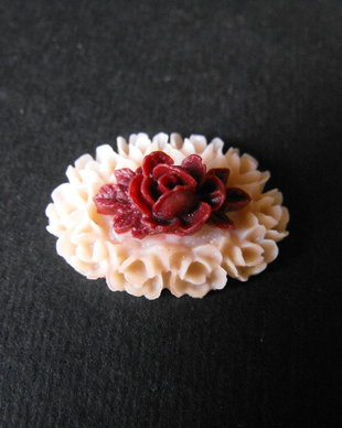 CABOCHON RASINA - 24 X 18 MM