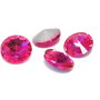 Cabochon din sticla, 14 mm, fuchsia