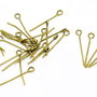 10b Ace cu bucla, bronz, 18x0,7mm (KARF 002)