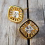 Cercei gold filled&zirconii EMBROIDERY
