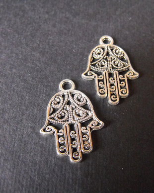 PANDANTIV MANA HAMSA - 21 X 15 MM