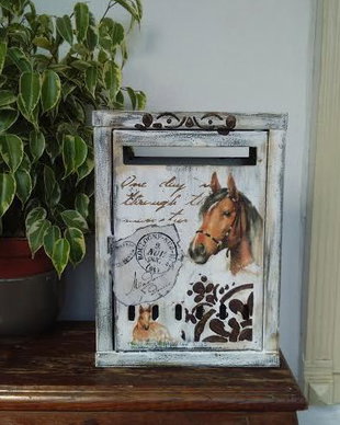 Cutie postala vintage