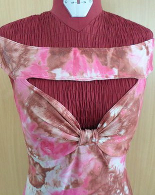 rochie shiny pink