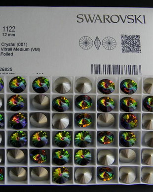 Swarovski Rivoli 12 mm - 1122-12-VM