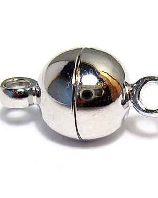 Inchizatoare cu magnet, 11.5x6 mm, platina
