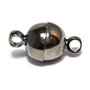 Inchizatoare cu magnet, 11.5x6 mm, neagra