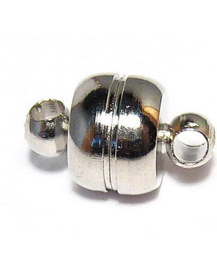 Inchizatoare cu magnet, 11x7 mm, platina