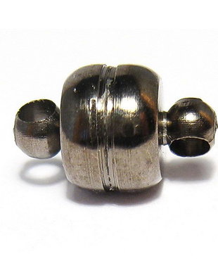 Inchizatoare cu magnet, 11x7 mm, neagra