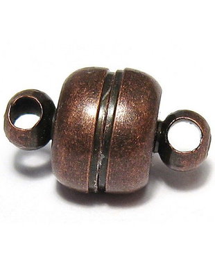 Inchizatoare cu magnet, 11x7 mm, cupru