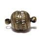 Inchizatoare cu magnet, 16x10 mm, bronz