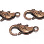 Inchizatoare rechin, cupru, 23x10 mm
