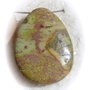 Pandantiv 1 brioleta din picture jasper aprox 7x28x38 mm