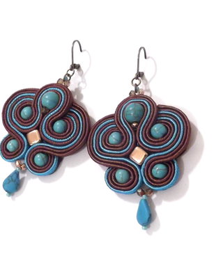 Cercei soutache "Claire"