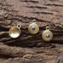 Charm aurit, evil eye 15x12mm (GPLAK 131)