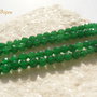 Agate fatetate verde crud aprox 4.5 mm