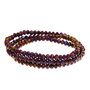 1b cristal fatetat purple AB,  4x3mm(GSLAK 023)